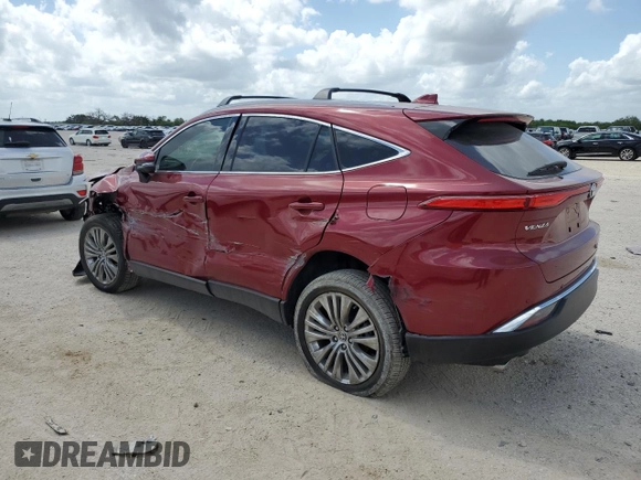 2023 Toyota Venza LE with VIN JTEAAAAH5PJ121554, listed as a Copart auction lot 59160834 with 12,107 mi miles and Salvage Title. Bid and sale history available at carsss.com. Image 2.