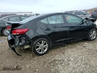 2017 Hyundai Elantra Limited with VIN 5NPD84LF4HH141444, listed as a Copart auction lot 49460815 with 57,561 mi miles and Salvage Title. Bid and sale history available at carsss.com. Image 14.