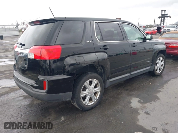 2017 GMC Terrain SLE with VIN 2GKALMEK9H6333026, listed as a IAAI auction lot 42208128 with 99,786 mi miles and . Bid and sale history available at carsss.com. Image 4.