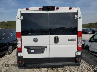 2023 Ram ProMaster Cargo with VIN 3C6LRVVG9PE551204, listed as a Copart auction lot 49501805 with 28,831 mi miles and Salvage Title. Bid and sale history available at DreamBid. Image 6.