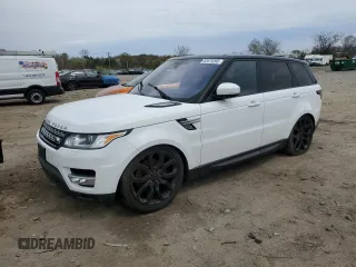 2016 Land Rover Range Rover Sport V6 HSE with VIN SALWR2VF4GA648530, listed as a Copart auction lot 52673285 with 107,013 mi miles and Clean Title. Bid and sale history available at carsss.com. Image 1.