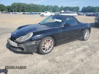 2003 Porsche Boxster S z VIN WP0CB29853U661354, wystawiony jako Copart lot #57971535 z przebiegiem 62 253 mil mil oraz Czysty tytuł • Clean title. Historia ofert i sprzedaży dostępna na DreamBid. Obrazek 1.