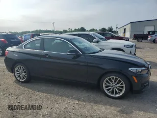 2016 BMW 2 Series 228i xDrive with VIN WBA1G9C52GV598419, listed as a Copart auction lot 62464515 with 49,793 mi miles and Salvage title. Bid and sale history available at DreamBid. Image 4.
