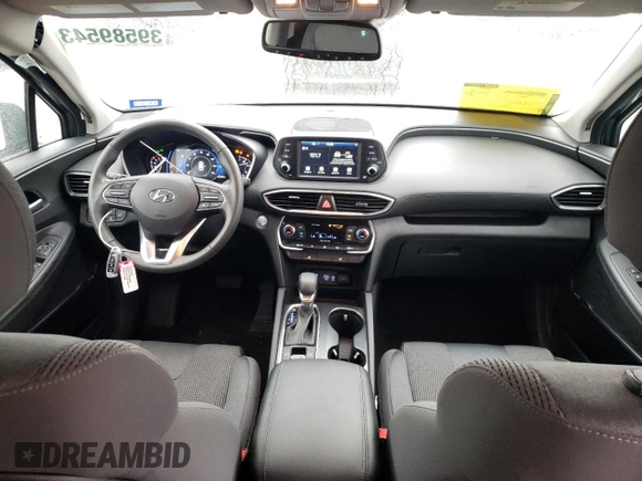 2020 Hyundai Santa Fe SEL with VIN 5NMS33AD4LH186679, listed as a Copart auction lot 39589543 with 16,092 mi miles and . Bid and sale history available at DreamBid. Image 8.