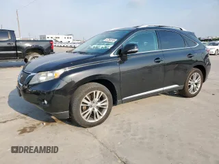2011 Lexus RX 350 with VIN 2T2ZK1BA3BC063675, listed as a Copart auction lot 57268195 with 130,554 mi miles and Salvage title. Bid and sale history available at DreamBid. Image 1.