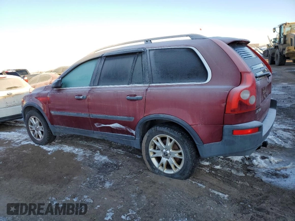 2005 Volvo XC90 z VIN YV1CZ911651187738, wystawiony jako Copart lot #42008165 z przebiegiem 193 640 mil mil oraz Czysty tytuł • Clean title. Historia ofert i sprzedaży dostępna na DreamBid. Obrazek 2.