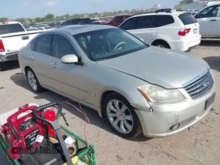 2007 Infiniti M Sport with VIN JNKAY01E97M304243, listed as a IAAI auction lot 42759927 with 200,593 mi miles and . Bid and sale history available at DreamBid. Image 1.