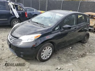 2015 Nissan Note SV with VIN 3N1CE2CP7FL424616, listed as a Copart auction lot 44236375 with 66,932 mi miles and Salvage Title. Bid and sale history available at DreamBid. Image 1.
