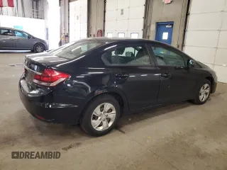 2013 Honda Civic LX z VIN 2HGFB2F52DH301214, wystawiony jako Copart lot #59226855 z przebiegiem 182 989 mil mil oraz Czysty tytuł • Clean title. Historia ofert i sprzedaży dostępna na DreamBid. Obrazek 3.