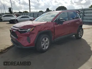 2023 Toyota RAV4 XLE with VIN 2T3W1RFVXPW242444, listed as a Copart auction lot 43778965 with 36,684 mi miles and Non Repairable. Bid and sale history available at carsss.com. Image 1.