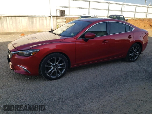 2017 Mazda 6 Grand Touring with VIN JM1GL1X59H1108040, listed as a Copart auction lot 53727265 with 151,419 mi miles and Salvage Title. Bid and sale history available at carsss.com. Image 1.