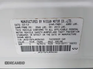 2018 Infiniti Q50 Luxe с VIN JN1EV7AP4JM354340, выставлен на аукционе IAAI как лот 42492247 с пробегом 123 224 миль миль и . История ставок и продаж доступна на DreamBid. Изображение 9.