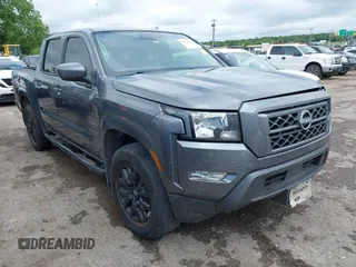 2023 Nissan Frontier SV with VIN 1N6ED1EK3PN603948, listed as a IAAI auction lot 42333677 with 38,779 mi miles and . Bid and sale history available at DreamBid. Image 1.