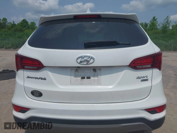 2017 Hyundai Santa Fe 2.4L with VIN 5XYZTDLB0HG383382, listed as a IAAI auction lot 42433450 with 136,610 mi miles and . Bid and sale history available at DreamBid. Image 17.