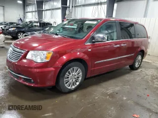 2014 Chrysler Town & Country Touring-L with VIN 2C4RC1CG3ER363922, listed as a Copart auction lot 88525385 with 164,138 mi miles and Salvage Title. Bid and sale history available at carsss.com. Image 1.