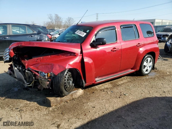 2011 Chevrolet HHR LS with VIN 3GNBAAFW9BS542563, listed as a Copart auction lot 48750415 with 126,444 mi miles and Salvage Title. Bid and sale history available at carsss.com. Image 1.