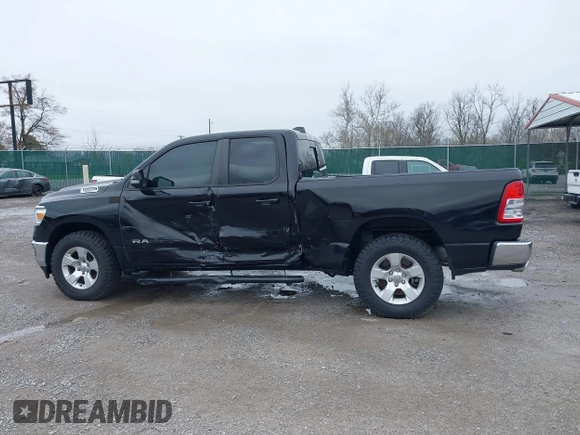 2021 Ram 1500 Big Horn с VIN 1C6SRFBT5MN720595, выставлен на аукционе IAAI как лот 41893137 с пробегом 36 920 миль миль и . История ставок и продаж доступна на DreamBid. Изображение 14.