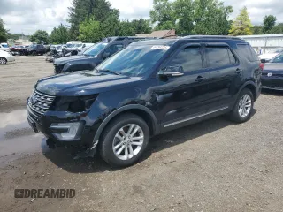 2017 Ford Explorer XLT with VIN 1FM5K7DH5HGD50019, listed as a Copart auction lot 64294225 with 108,550 mi miles and Salvage title. Bid and sale history available at DreamBid. Image 1.