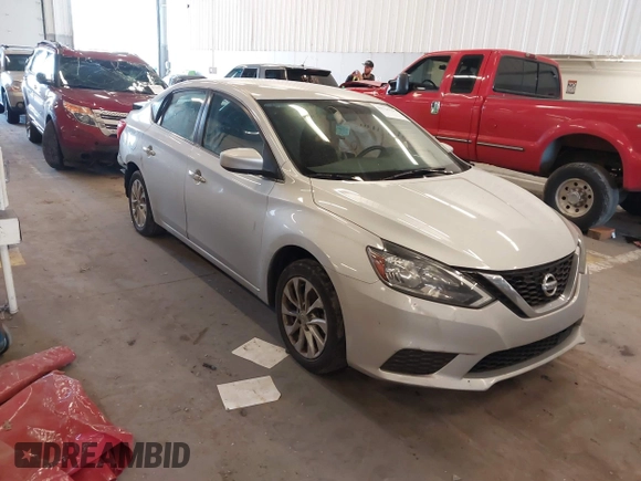 2019 Nissan Sentra S with VIN 3N1AB7AP0KY428309, listed as a IAAI auction lot 41725797 with 103,049 mi miles and . Bid and sale history available at DreamBid. Image 1.