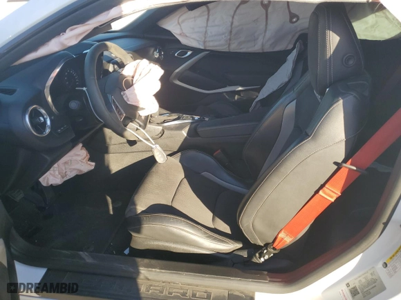 2020 Chevrolet Camaro 1SS with VIN 1G1FE1R73L0105047, listed as a Copart auction lot 83538724 with 0 mi miles and Salvage Title. Bid and sale history available at carsss.com. Image 7.