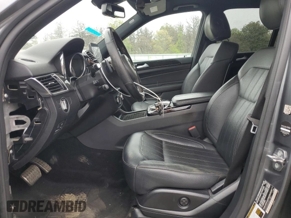 2019 Mercedes-Benz GLE 400 with VIN 4JGDA5GB4KB212891, listed as a Copart auction lot 57131075 with 77,710 mi miles and Salvage title. Bid and sale history available at DreamBid. Image 7.