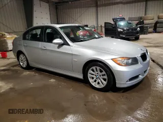 2006 BMW 3 Series 325xi with VIN WBAVD13596KV09912, listed as a Copart auction lot 43560195 with 146,895 mi miles and Salvage Title. Bid and sale history available at carsss.com. Image 4.