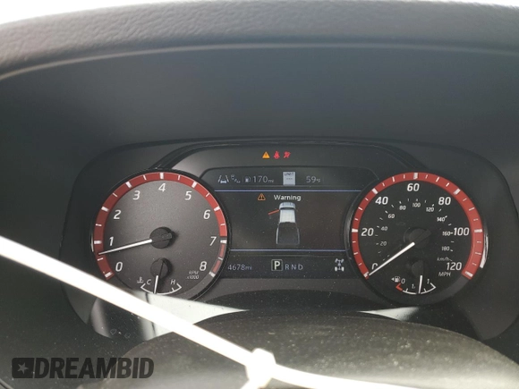 2023 Nissan Frontier Pro-4X with VIN 1N6ED1EK4PN672714, listed as a Copart auction lot 55557855 with 4,678 mi miles and Salvage title. Bid and sale history available at DreamBid. Image 9.