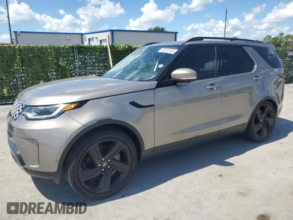 2023 Land Rover Discovery S with VIN SALRJ2EXXP2465558, listed as a Copart auction lot 62910124 with 0 mi miles and Salvage Title. Bid and sale history available at carsss.com. Image 1.