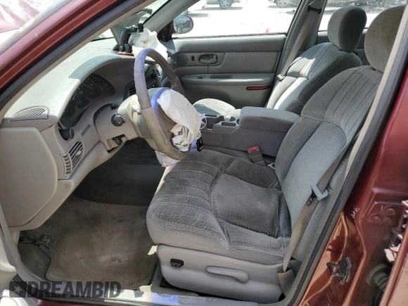 2001 Buick Century Custom with VIN 2G4WS52JX11150660, listed as a Copart auction lot 59237234 with 107,908 mi miles and Salvage Title. Bid and sale history available at carsss.com. Image 7.