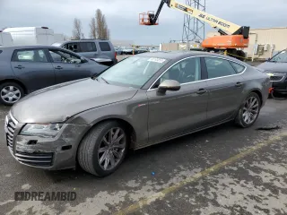 2012 Audi A7 3.0 Premium Plus with VIN WAUYGAFC5CN159512, listed as a Copart auction lot 86193814 with 71,603 mi miles and Salvage Title. Bid and sale history available at carsss.com. Image 1.