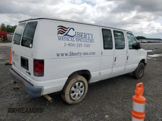 2013 Ford Econoline Cargo Commercial with VIN 1FTNE1EW8DDA73559, listed as a Copart auction lot 52942975 with 288,790 mi miles and Clean title. Bid and sale history available at DreamBid. Image 3.