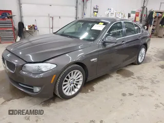 2011 BMW 5 Series 535i xDrive with VIN WBAFU7C53BDU54623, listed as a IAAI auction lot 41979314 with 202,522 mi miles. Bid and sale history available at carsss.com. Image 2.