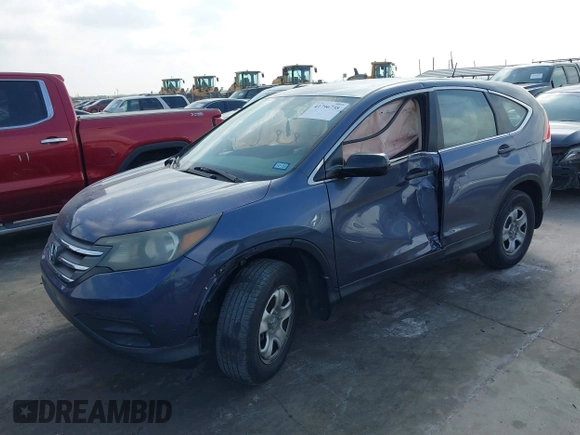 2013 Honda CR-V LX with VIN 3CZRM3H39DG706360, listed as a IAAI auction lot 41796738 with 174,668 mi miles. Bid and sale history available at carsss.com. Image 17.