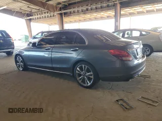 2018 Mercedes-Benz C 300 with VIN 55SWF4JB1JU238800, listed as a Copart auction lot 58972855 with 109,704 mi miles and Salvage title. Bid and sale history available at DreamBid. Image 2.