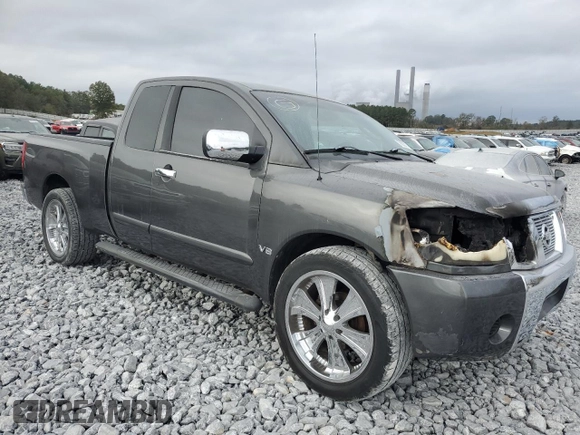 2004 Nissan Titan SE with VIN 1N6AA06A44N563608, listed as a Copart auction lot 78002114 with 233,130 mi miles and Non Repairable. Bid and sale history available at carsss.com. Image 4.