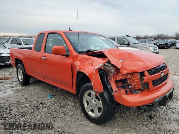 2009 Chevrolet Colorado Work Truck z VIN 1GCCS199698105235, wystawiony jako Copart lot #83821564 z przebiegiem 187 981 mil mil oraz Szkoda całkowita • Salvage title. Historia ofert i sprzedaży dostępna na DreamBid. Obrazek 4.