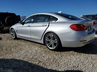 2017 BMW 4 Series 430i with VIN WBA4F7C57HG437994, listed as a Copart auction lot 76075274 with 0 mi miles and Salvage Title. Bid and sale history available at carsss.com. Image 2.