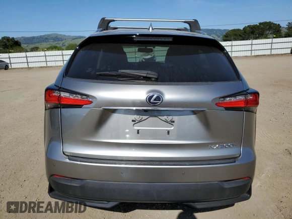 2017 Lexus NX 300h with VIN JTJBJRBZ2H2053608, listed as a Copart auction lot 53855765 with 78,060 mi miles and Salvage Title. Bid and sale history available at DreamBid. Image 6.