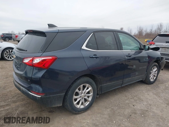 2018 Chevrolet Equinox LT with VIN 3GNAXJEV2JL293664, listed as a IAAI auction lot 41911923 with 105,057 mi miles and . Bid and sale history available at DreamBid. Image 4.