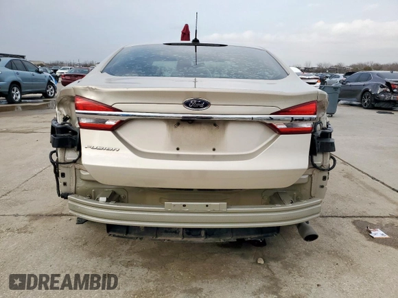2017 Ford Fusion S with VIN 3FA6P0G76HR231754, listed as a Copart auction lot 47187905 with 92,253 mi miles and Clean Title. Bid and sale history available at carsss.com. Image 6.