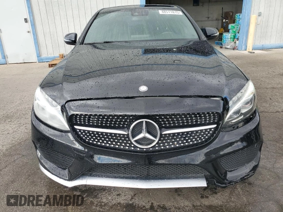 2016 Mercedes-Benz C 450 AMG with VIN 55SWF6EB6GU115637, listed as a Copart auction lot 48511815 with 118,824 mi miles and Clean Title. Bid and sale history available at carsss.com. Image 5.