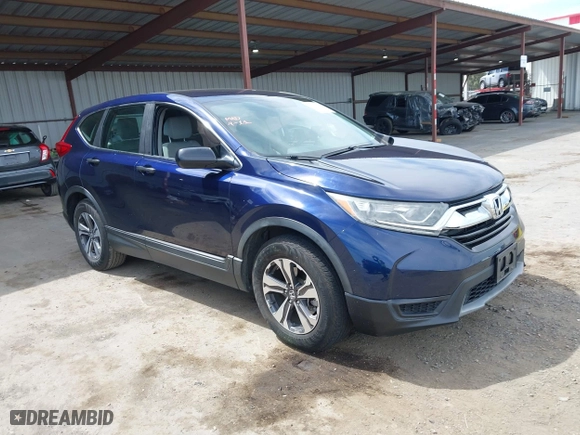 2017 Honda CR-V LX with VIN 7FARW5H39HE015356, listed as a IAAI auction lot 42028467 with 149,785 mi miles. Bid and sale history available at carsss.com. Image 1.