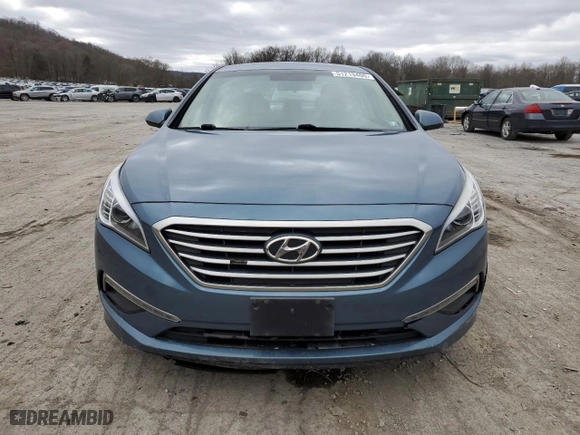 2015 Hyundai Sonata 2.4L SE with VIN 5NPE24AF0FH047521, listed as a Copart auction lot 51219405 with 172,470 mi miles and Salvage Title. Bid and sale history available at carsss.com. Image 5.