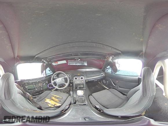 1994 Mazda MX-5 Miata with VIN JM1NA3534R0513305, listed as a Copart auction lot 52489865 with 150,481 mi miles and Salvage title. Bid and sale history available at DreamBid. Image 12.