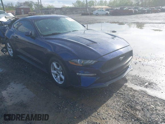 2018 Ford Mustang EcoBoost z VIN 1FA6P8TH2J5164916, wystawiony jako IAAI lot #42091142 z przebiegiem 42 199 mil mil oraz . Historia ofert i sprzedaży dostępna na DreamBid. Obrazek 1.