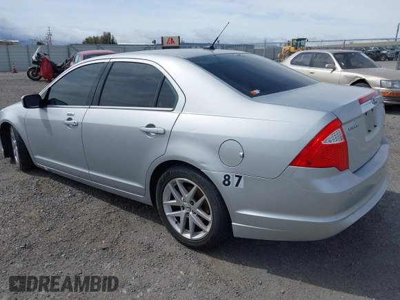 2010 Ford Fusion SEL with VIN 3FAHP0JA1AR327763, listed as a IAAI auction lot 41933656 with 90,517 mi miles. Bid and sale history available at carsss.com. Image 3.