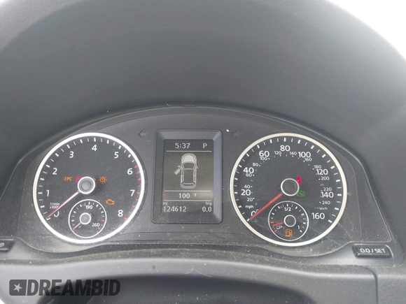 2016 Volkswagen Tiguan R-Line with VIN WVGAV7AX4GW602817, listed as a IAAI auction lot 42460344 with 124,612 mi miles and . Bid and sale history available at DreamBid. Image 7.