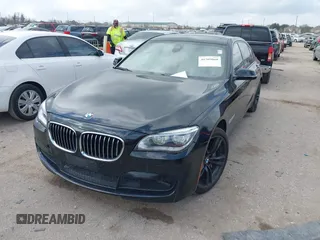 2013 BMW 7 Series 750Li with VIN WBAYE8C55DD133178, listed as a IAAI auction lot 41509860 with 90,841 mi miles and . Bid and sale history available at DreamBid. Image 17.