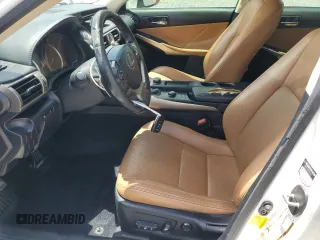 2014 Lexus IS 250 with VIN JTHBF1D22E5024186, listed as a Copart auction lot 61187265 with 261,266 mi miles and Salvage title. Bid and sale history available at DreamBid. Image 7.