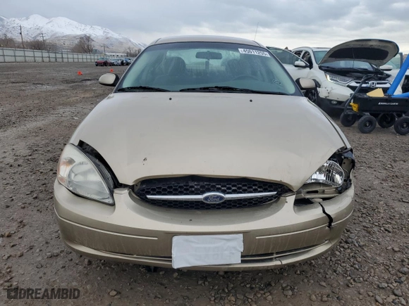 2001 Ford Taurus SEL Deluxe with VIN 1FAFP56S31G170086, listed as a Copart auction lot 45011255 with 82,102 mi miles and Salvage Title. Bid and sale history available at carsss.com. Image 5.